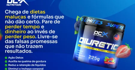 Desvendando os Segredos do Diuretic DCX Nutrition: O Aliado Contra a Retenção de Líquidos